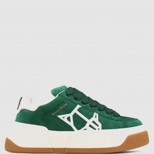 Naked Wolfe Sound Ivy Green Kid Suede