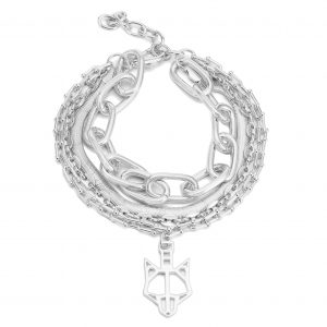 Naked Wolfe Anklet Silver Chain