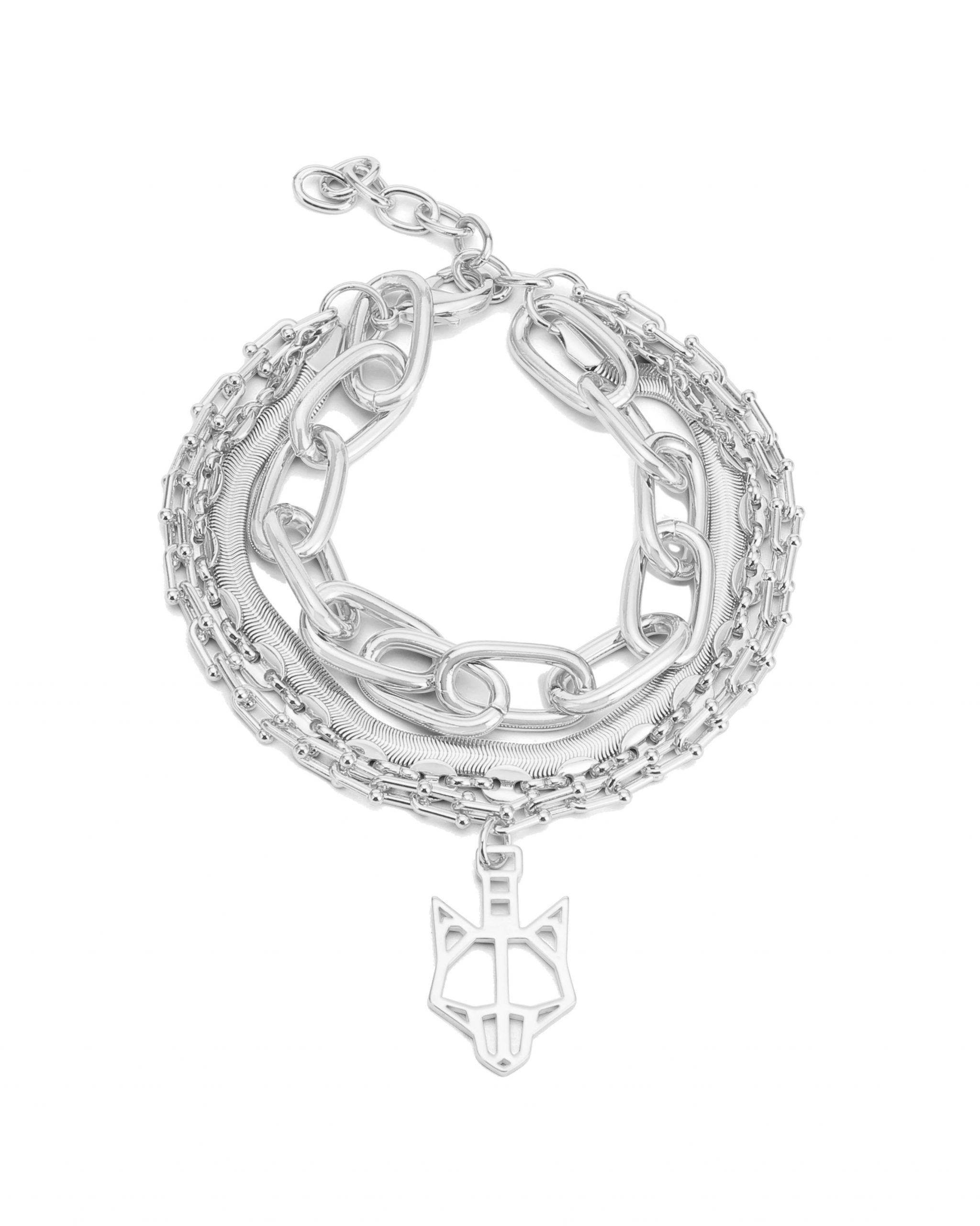 Naked Wolfe Anklet Silver Chain