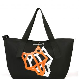 Naked Wolfe Tote Bag Black/ Orange