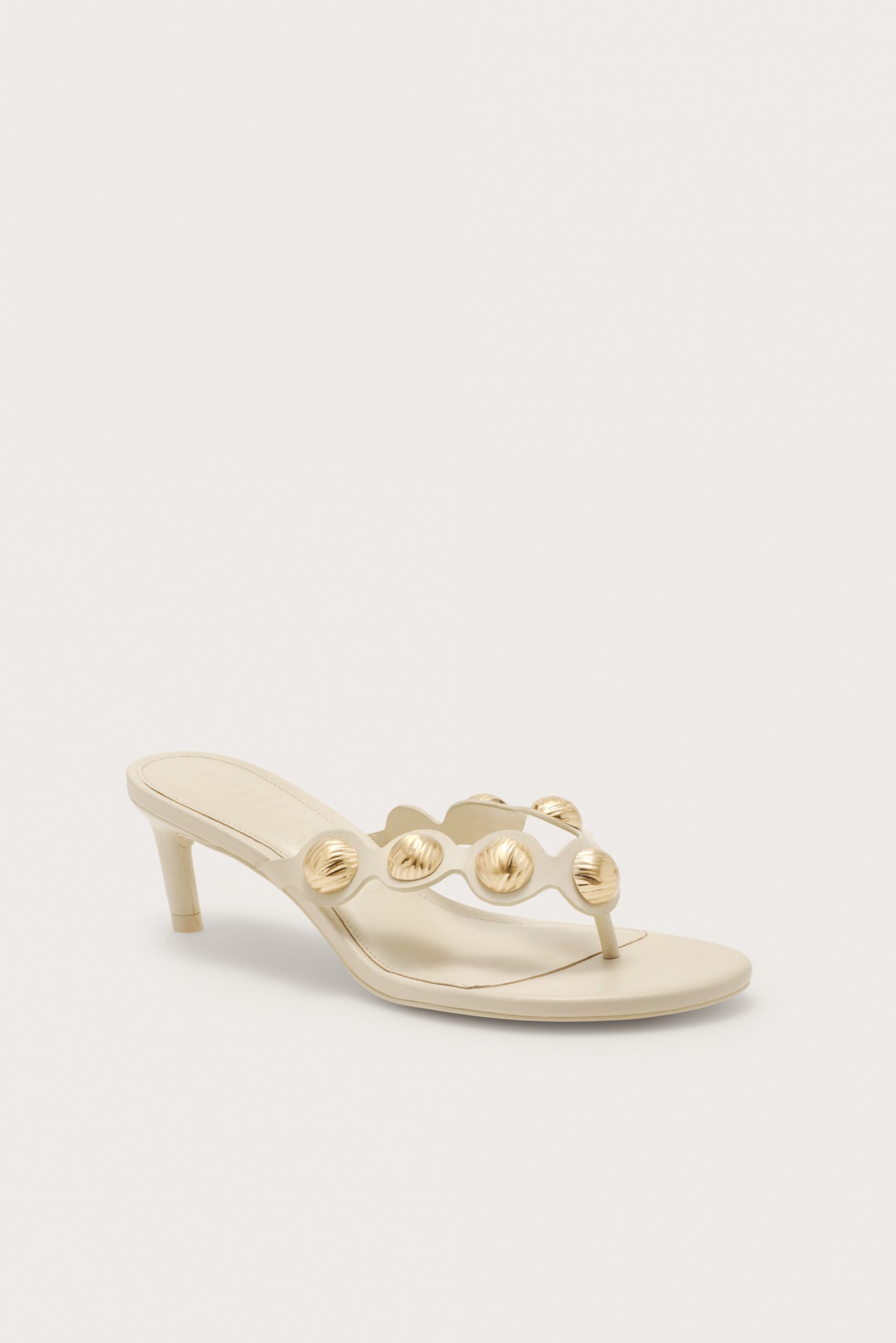 Cult Gaia ANORA SANDAL - OFF WHITE