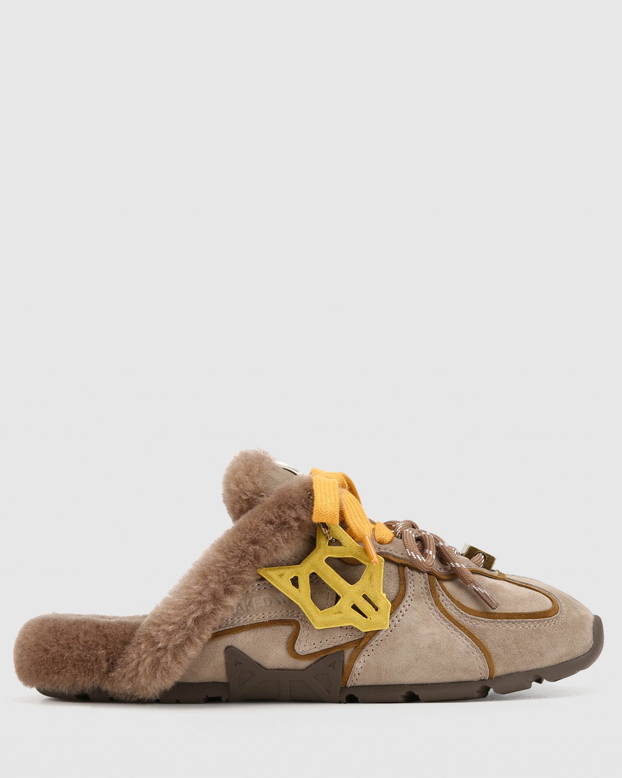 Naked Wolfe Adorn Taupe Suede