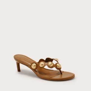 Cult Gaia ANORA SANDAL - RICH CLAY
