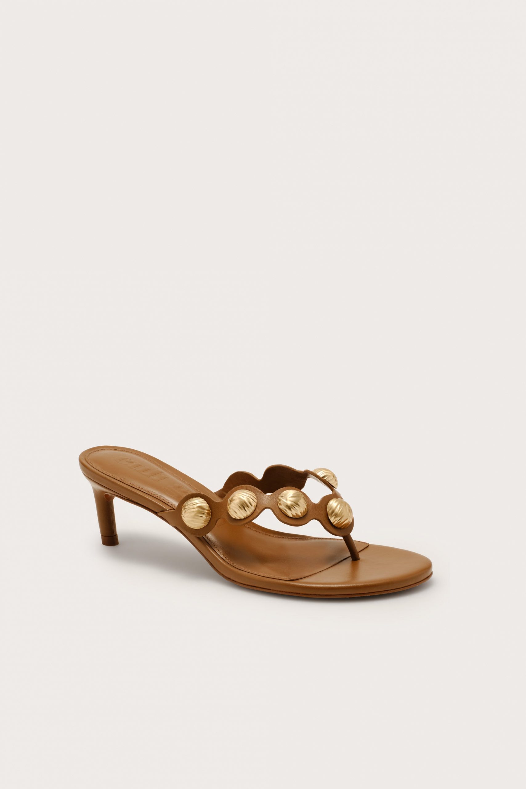 Cult Gaia ANORA SANDAL - RICH CLAY