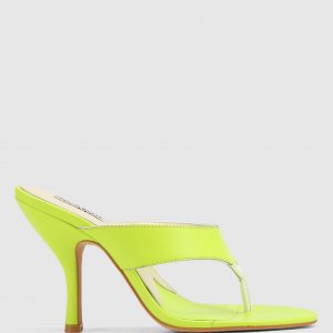 Naked Wolfe Martine Neon Yellow Leather