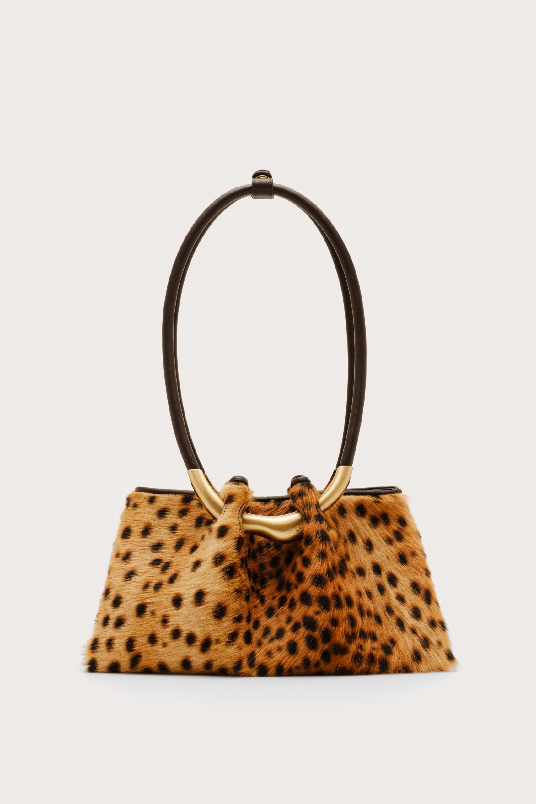 Cult Gaia ASA SHOULDER BAG - CHEETAH