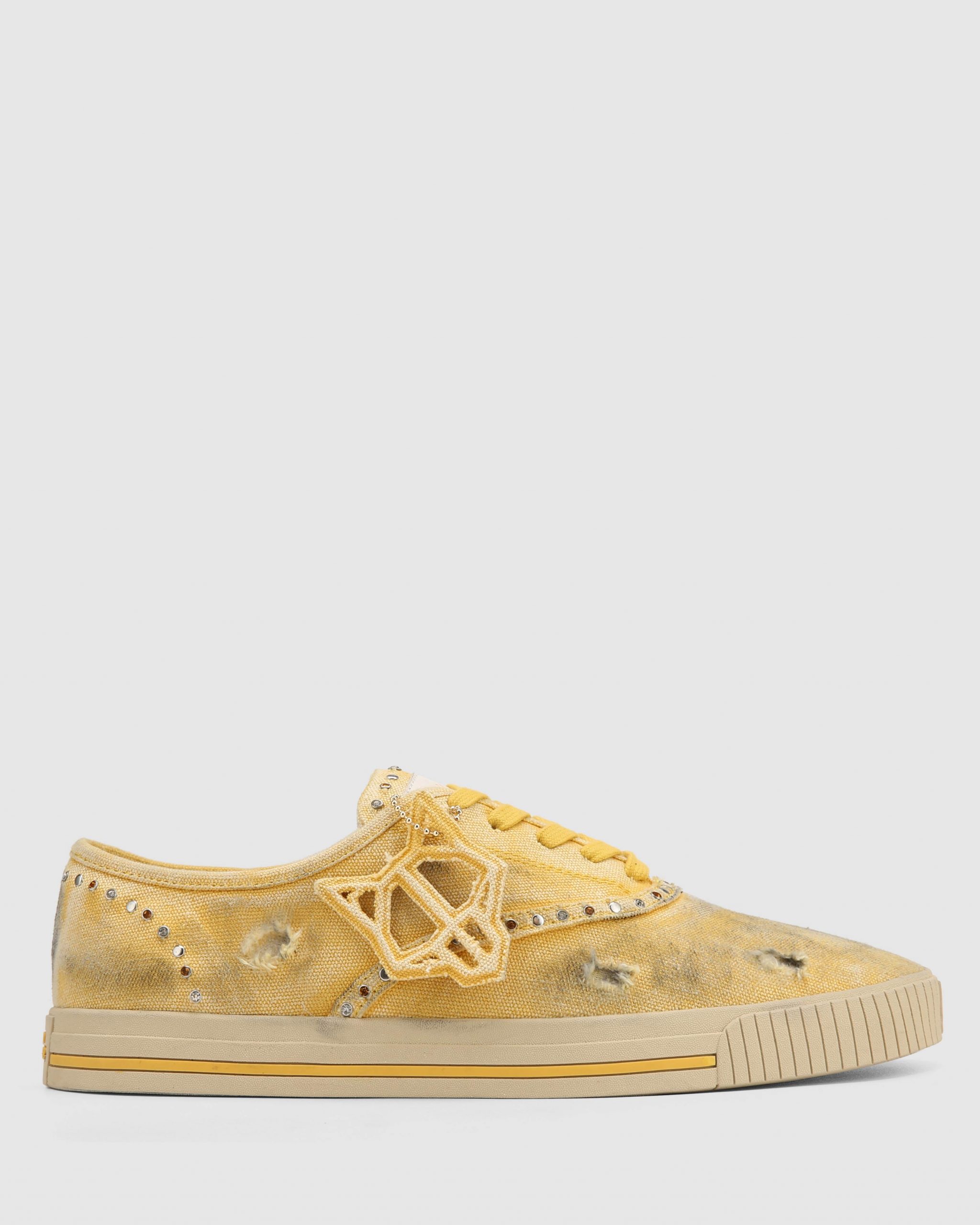 Naked Wolfe The Sailing Sneaker Faded Yellow