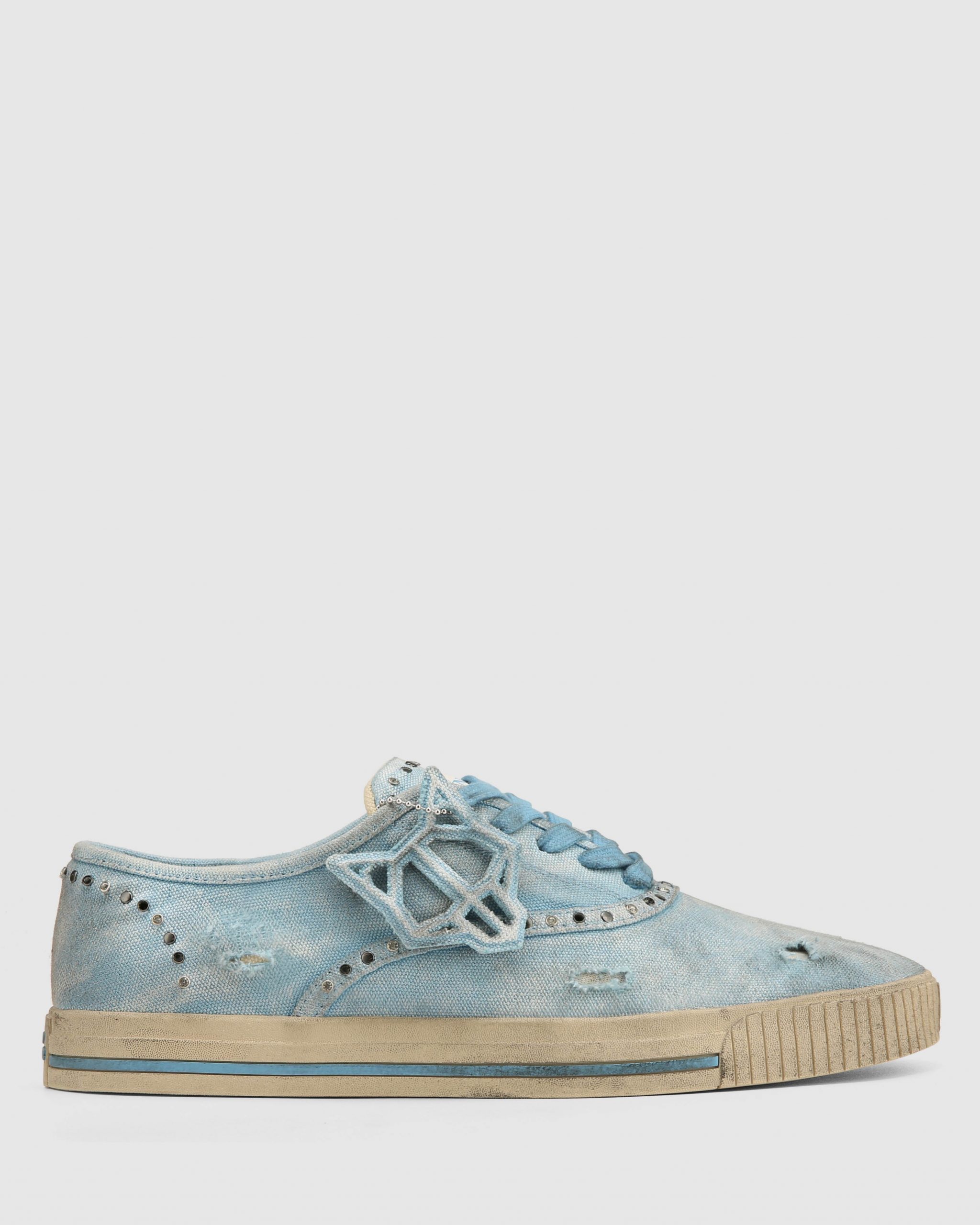 Naked Wolfe The Sailing Sneaker Baby Blue
