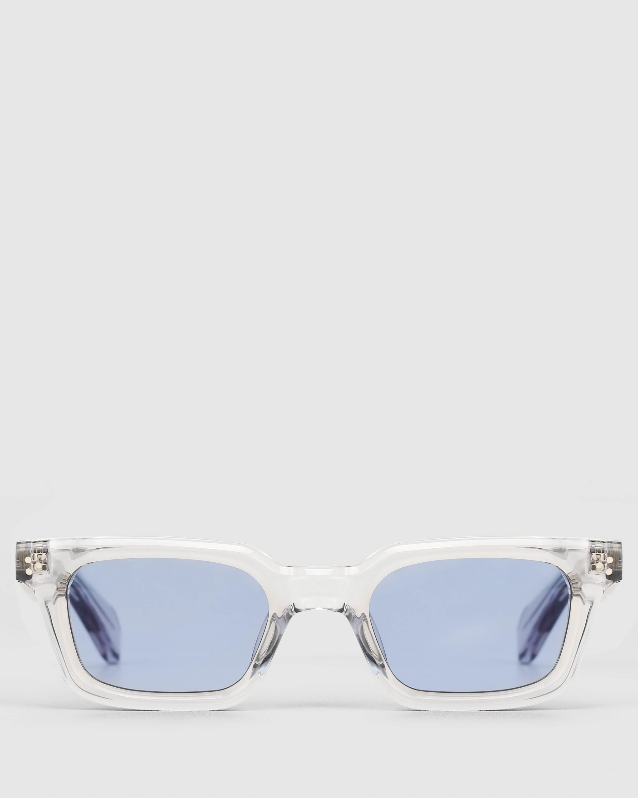 Naked Wolfe Venice Clear Sunglasses
