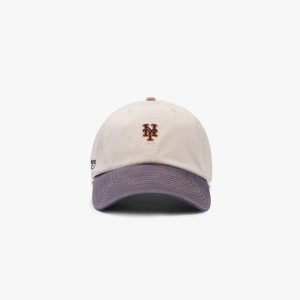 Represent X 47 Mini New York Mets Cap - Off White Navy