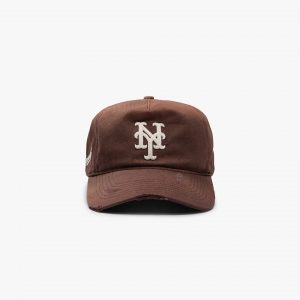 Represent X 47 New York Mets Cap - Washed Brown