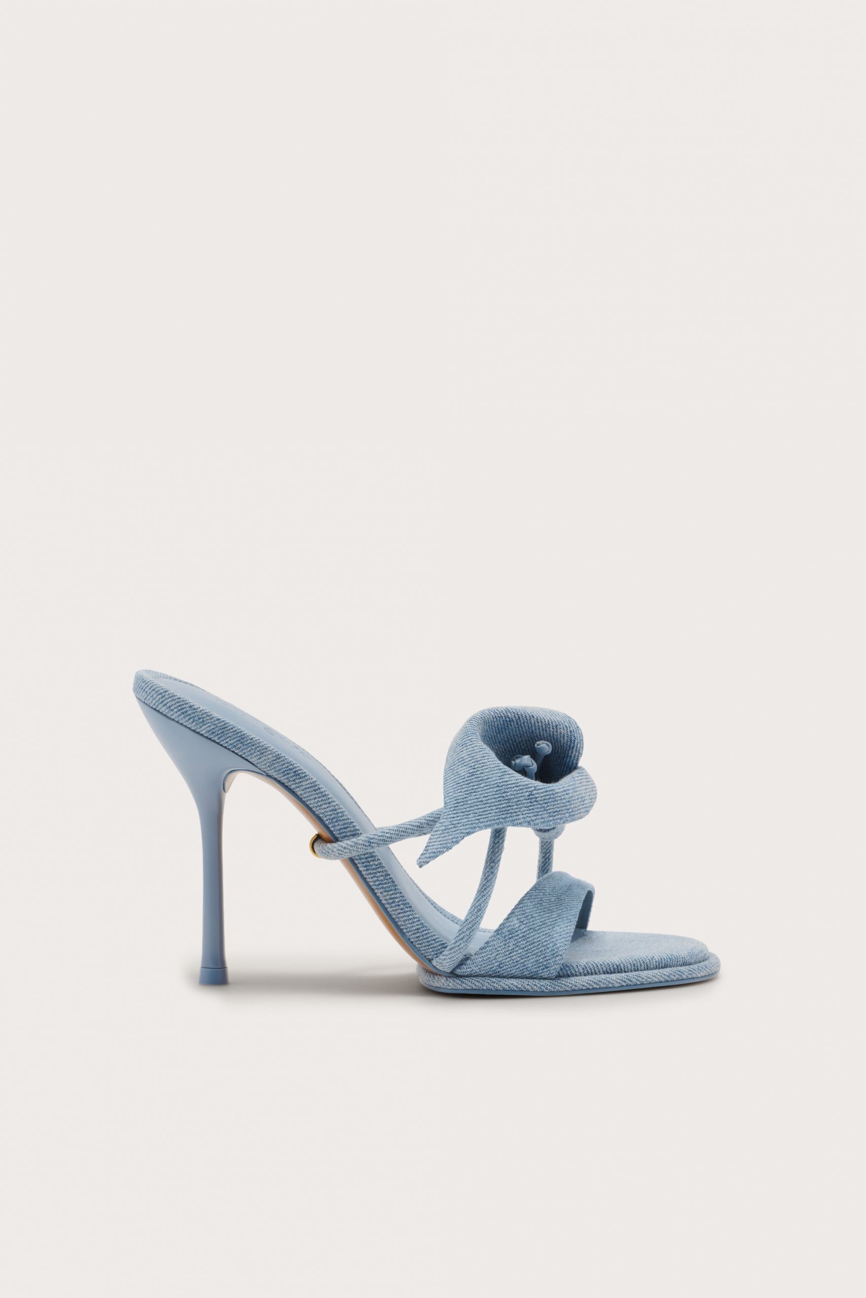 Cult Gaia CORI SANDAL - DARK VINTAGE BLUE