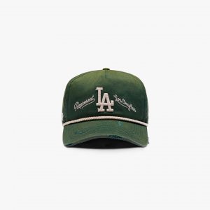 Los Angeles x Represent 47 Cap - Vintage Green