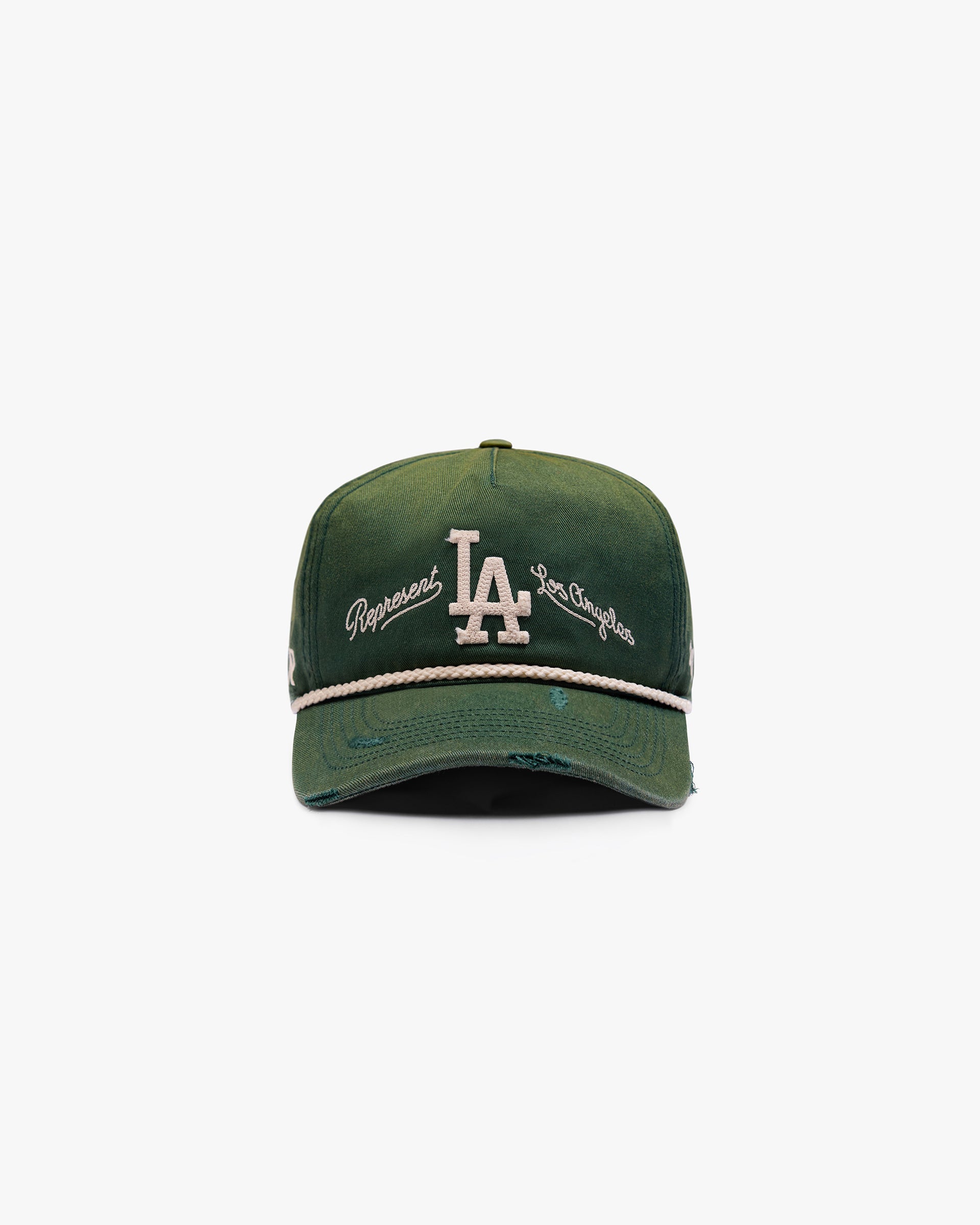 Los Angeles x Represent 47 Cap - Vintage Green