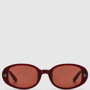 Naked Wolfe Milan Burgundy Sunglasses