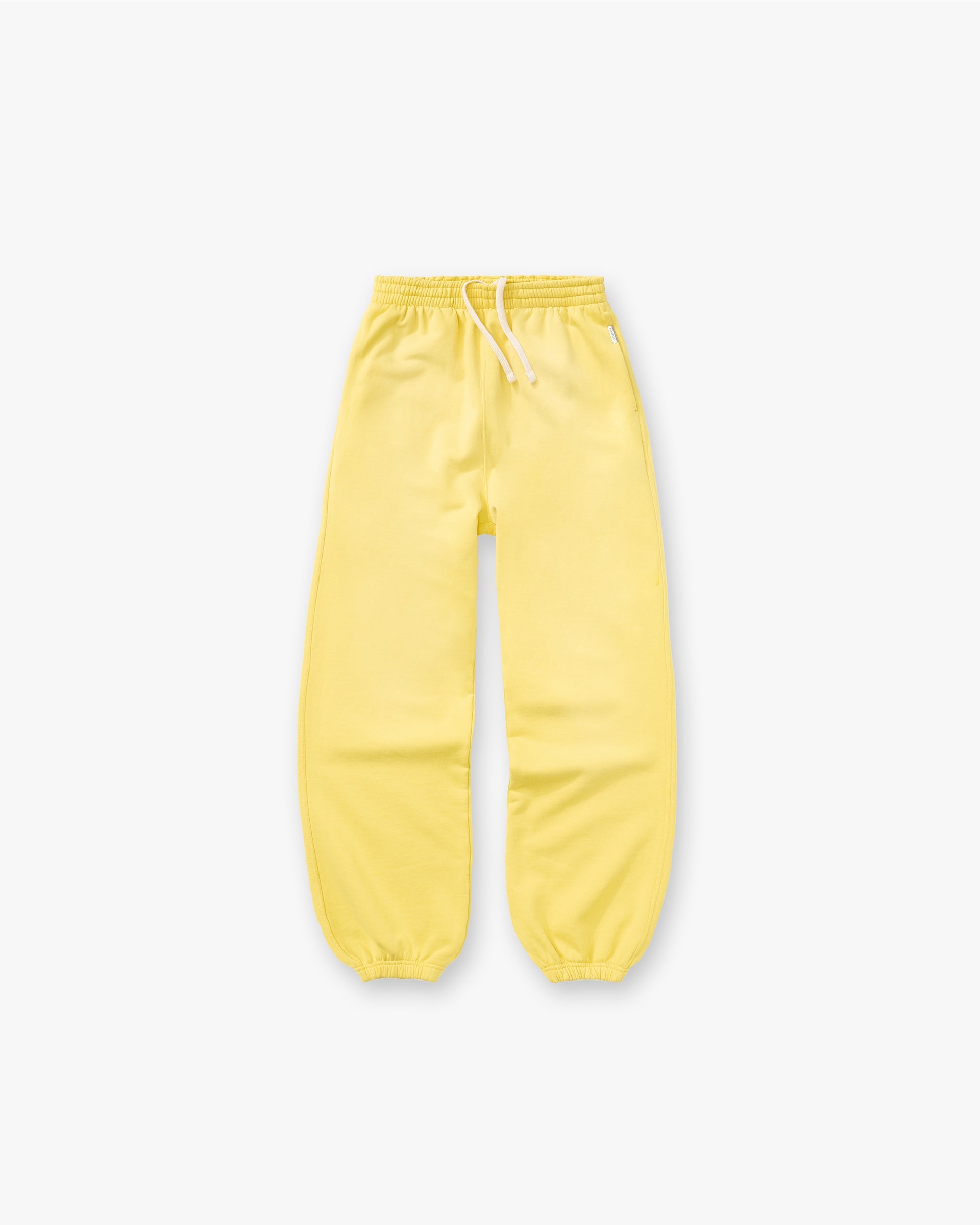 Represent Initial Wide Leg Cuffed Sweatpant - Canary Yellow
