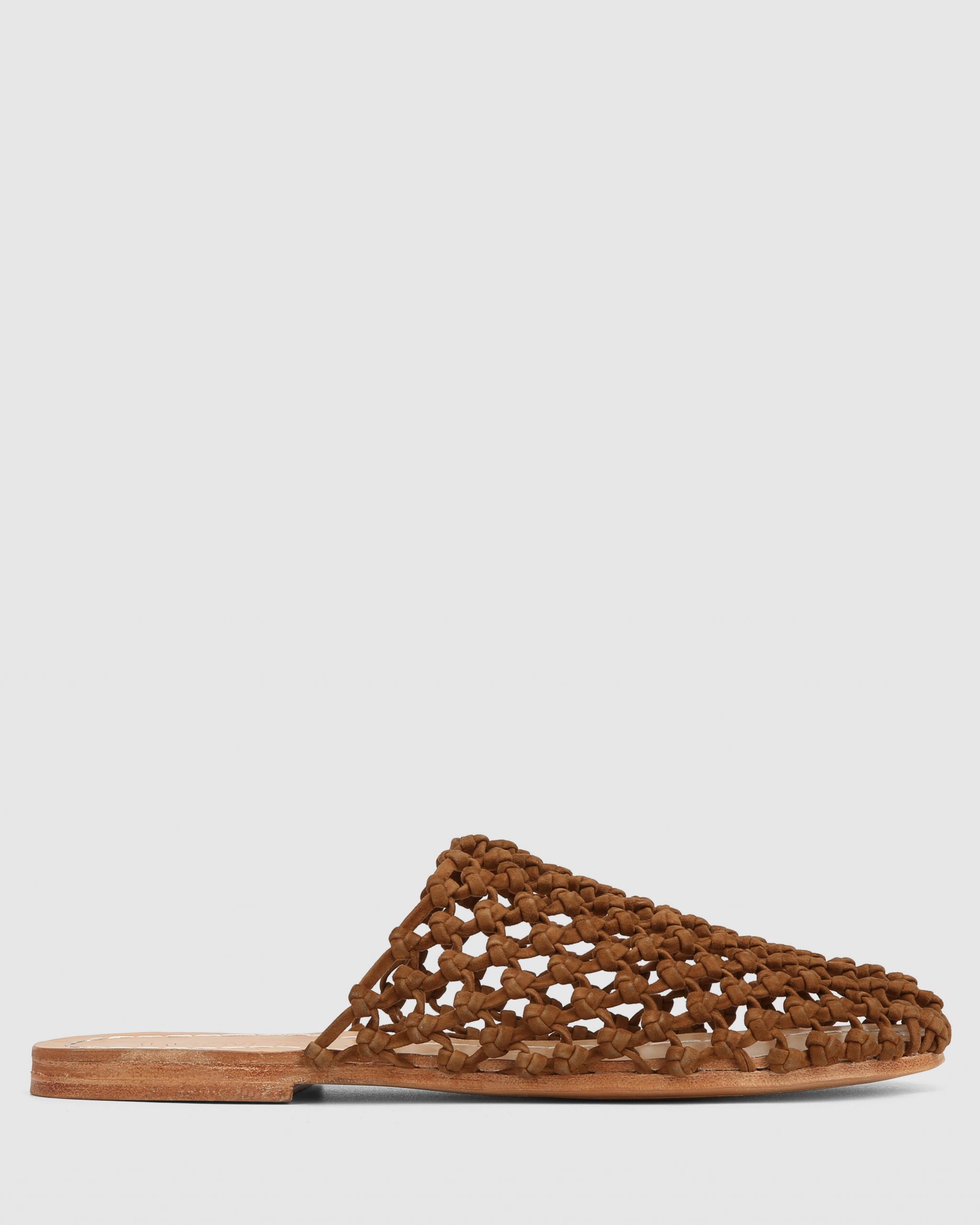 Naked Wolfe The Rove Mule Tan Suede