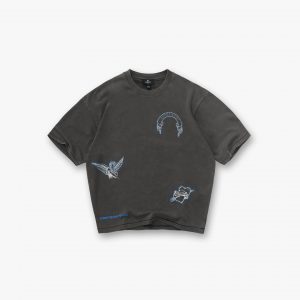 Represent Flannels Legacy Banner T-Shirt - Vintage Grey