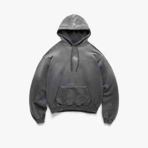 Represent 247 Manchester Hoodie - Aged Black