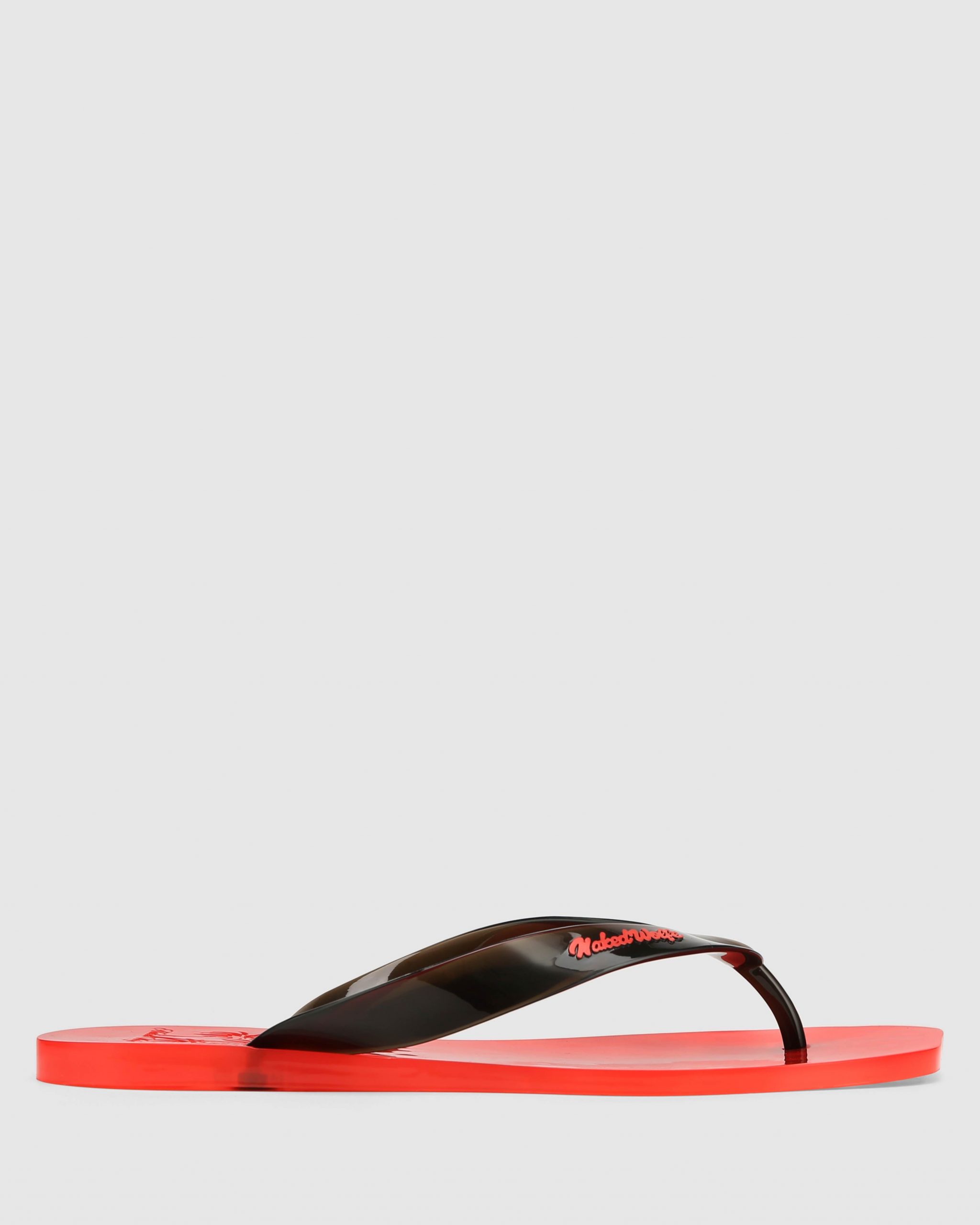 Naked Wolfe The Surfing Thong Black/Red Jelly