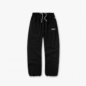 Represent Dual Layer Script Sweatpants - Jet Black