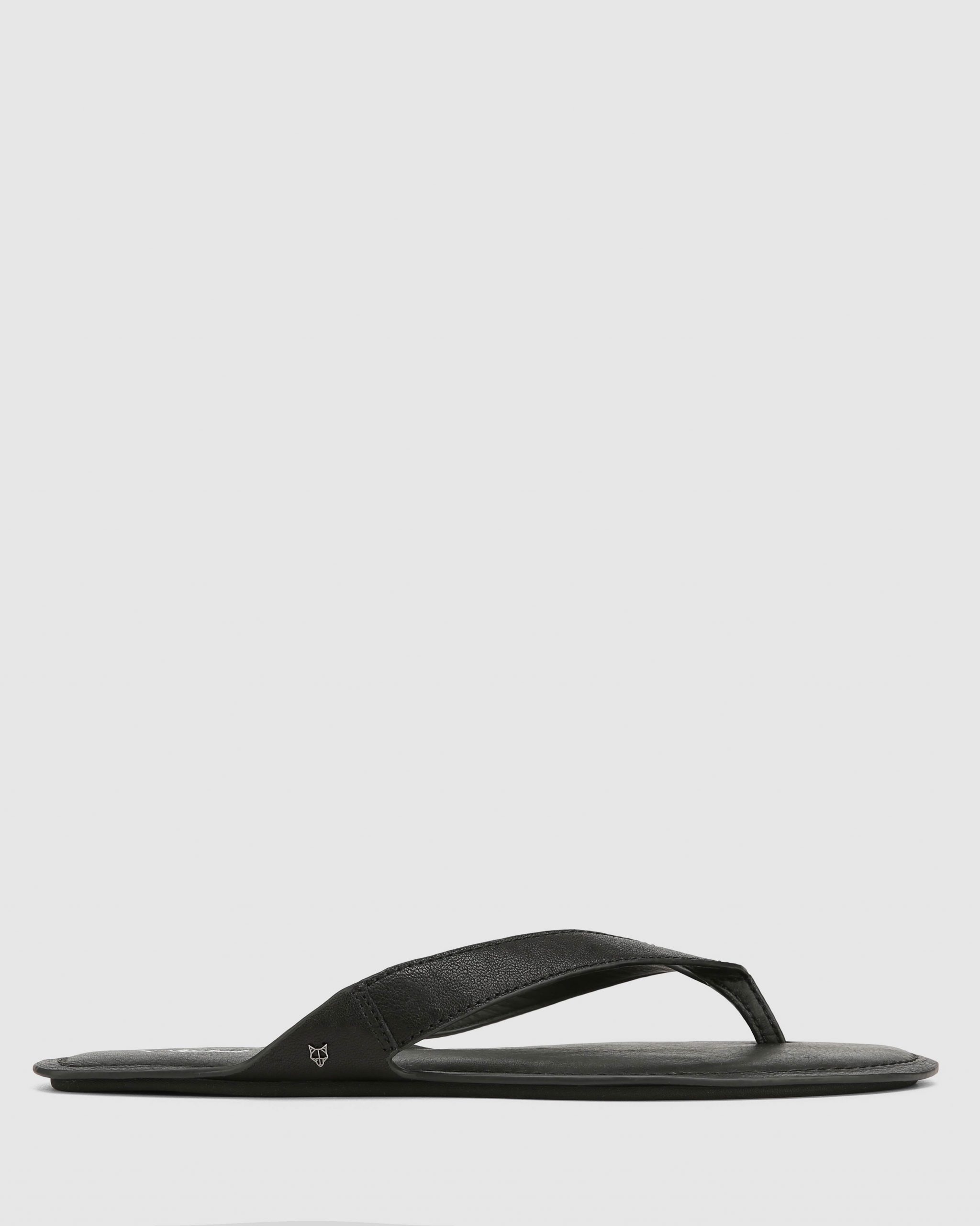 Naked Wolfe The Rambo Sandal Black Leather
