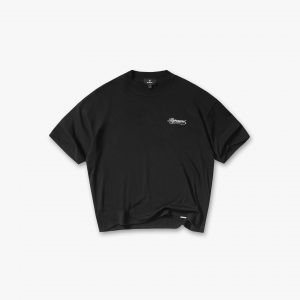 Represent Dual Layer Script T-Shirt - Jet Black
