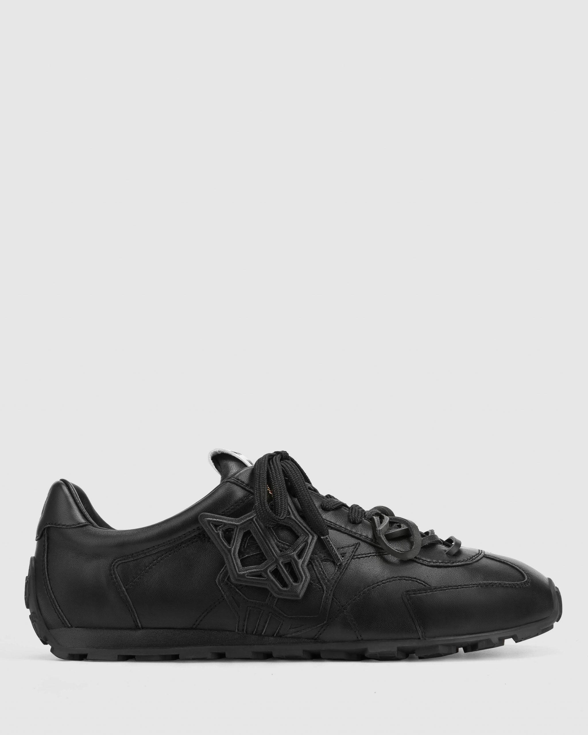 Naked Wolfe The Butter Sneaker Black Leather