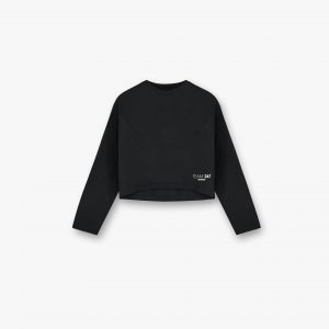 Represent 247 DNA Cropped Training T-Shirt - Black