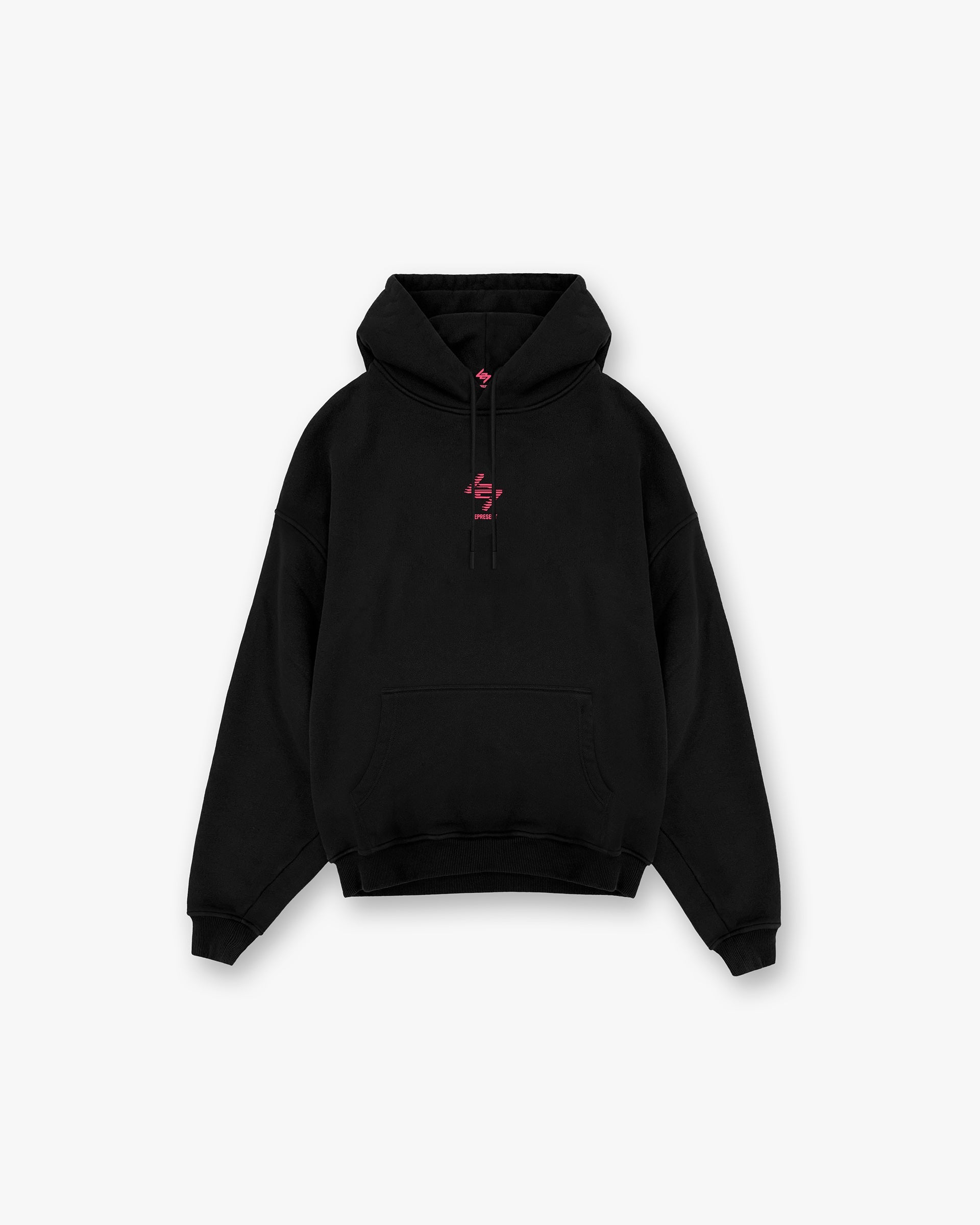 Represent 247 New York Hoodie - Black Pink