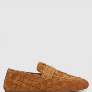 Naked Wolfe Rover Loafer Tan Woven Suede