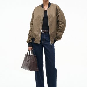 Staud ATHENA JACKET | TRUFFLE