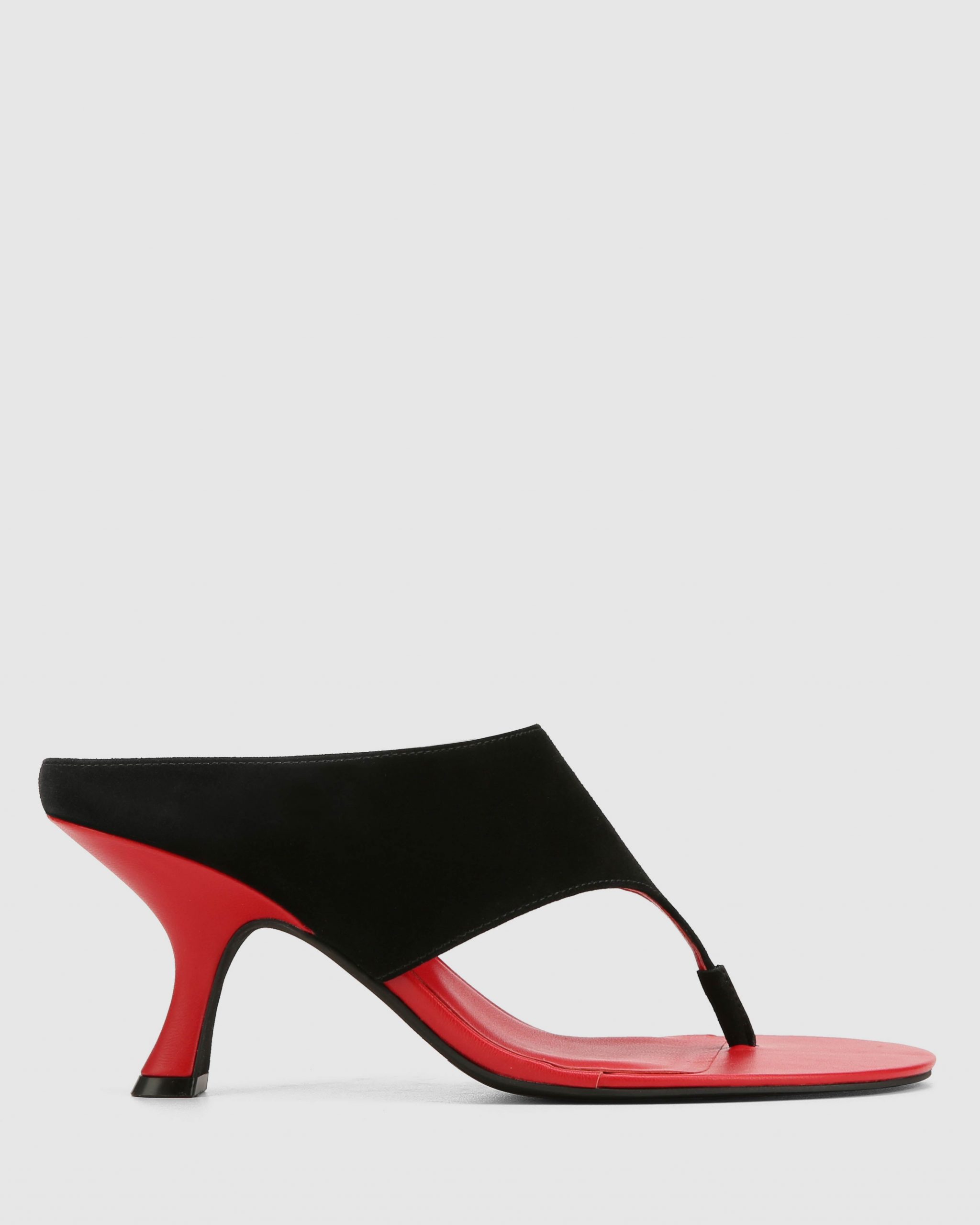 Naked Wolfe Mercer Black/Red Suede