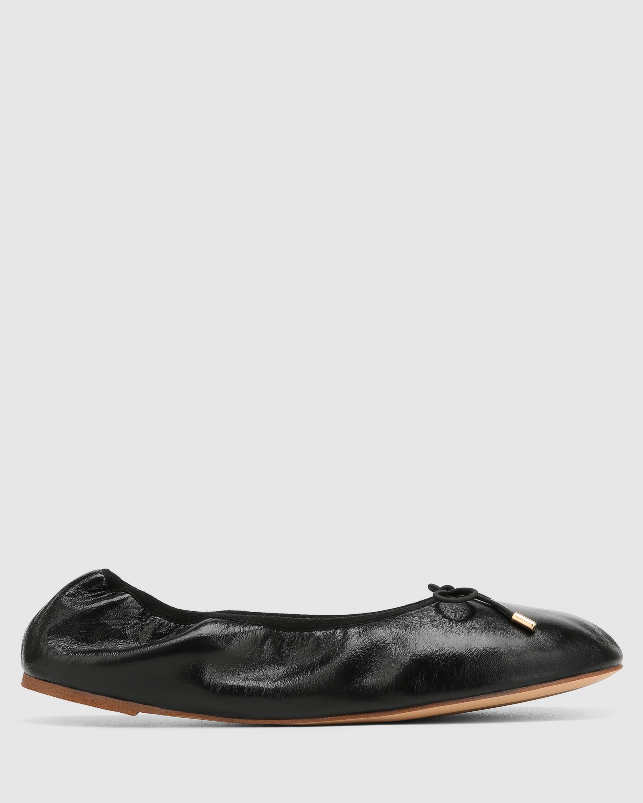 Naked Wolfe Scrunch Black Leather