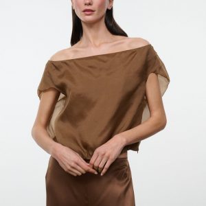 Staud LARISSA TOP | CIGAR