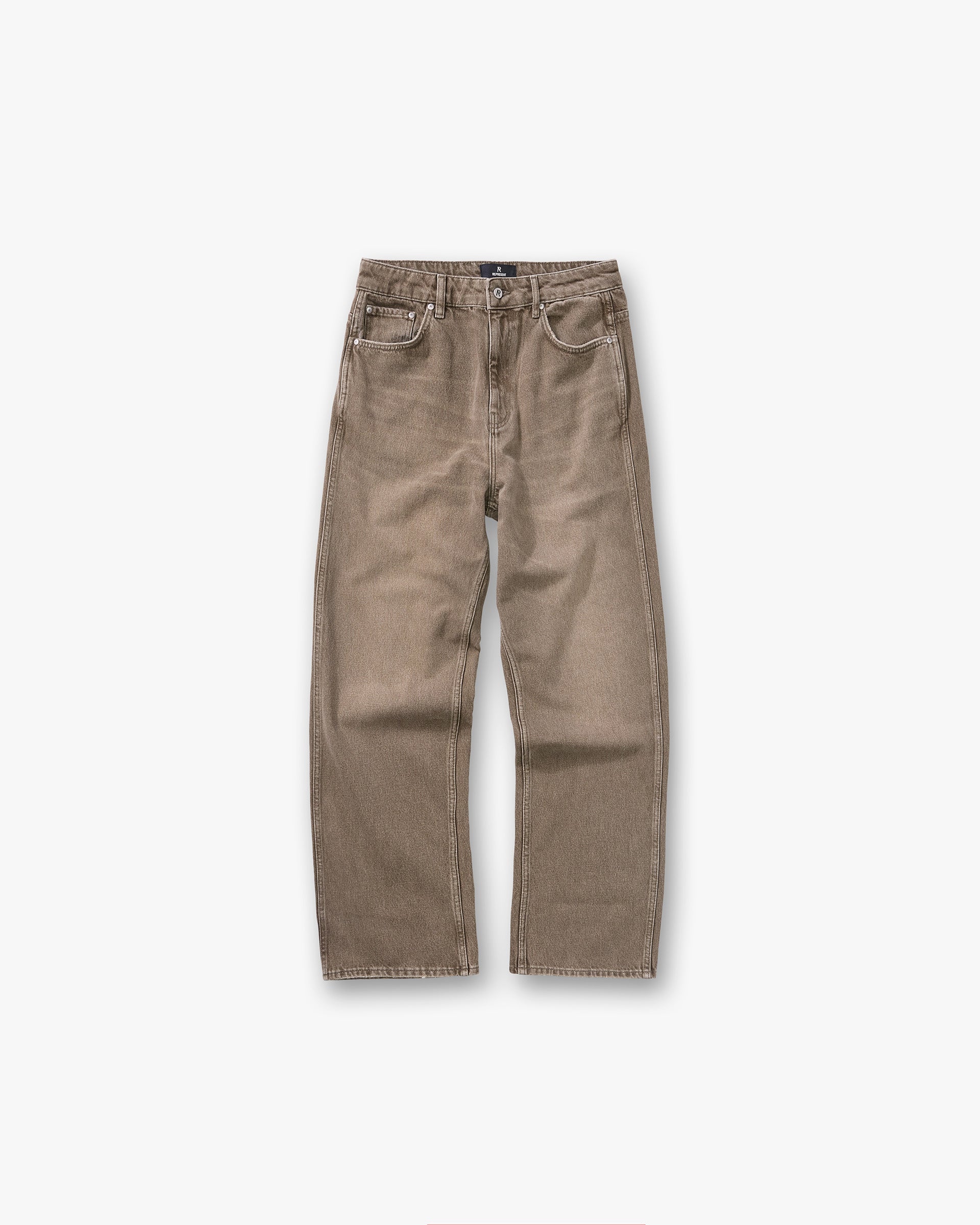 Represent R3 Baggy Denim - Washed Olive