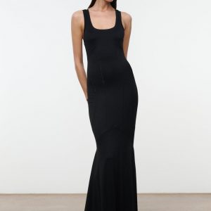 Staud ONYX DRESS | BLACK