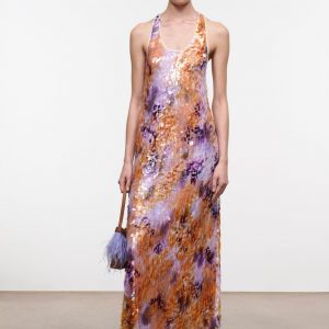 Staud JUANITA DRESS | AFTERGLOW