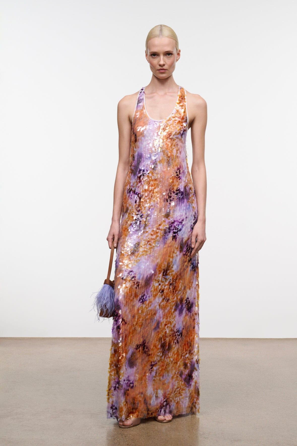 Staud JUANITA DRESS | AFTERGLOW