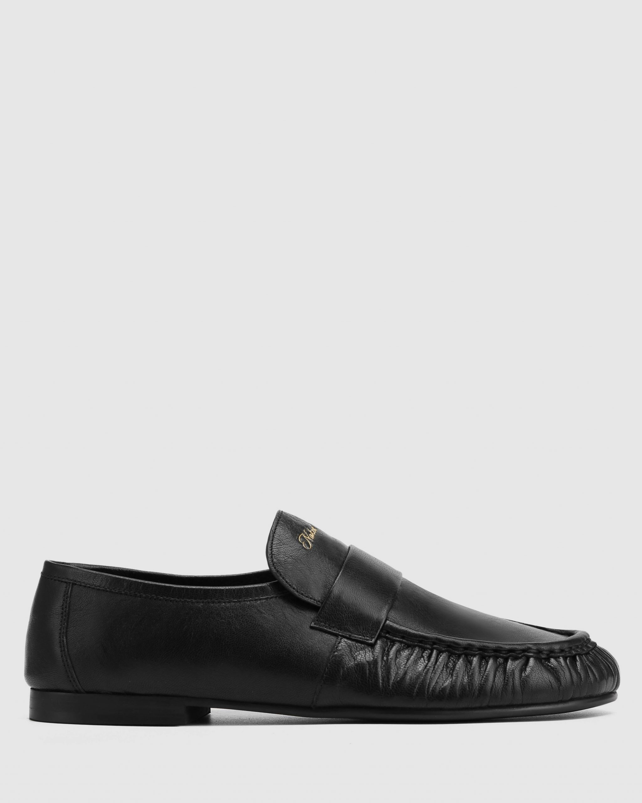 Naked Wolfe The Wall Street Loafer Black Leather
