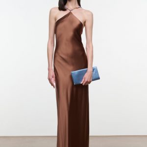 Staud CADENCE DRESS | CIGAR