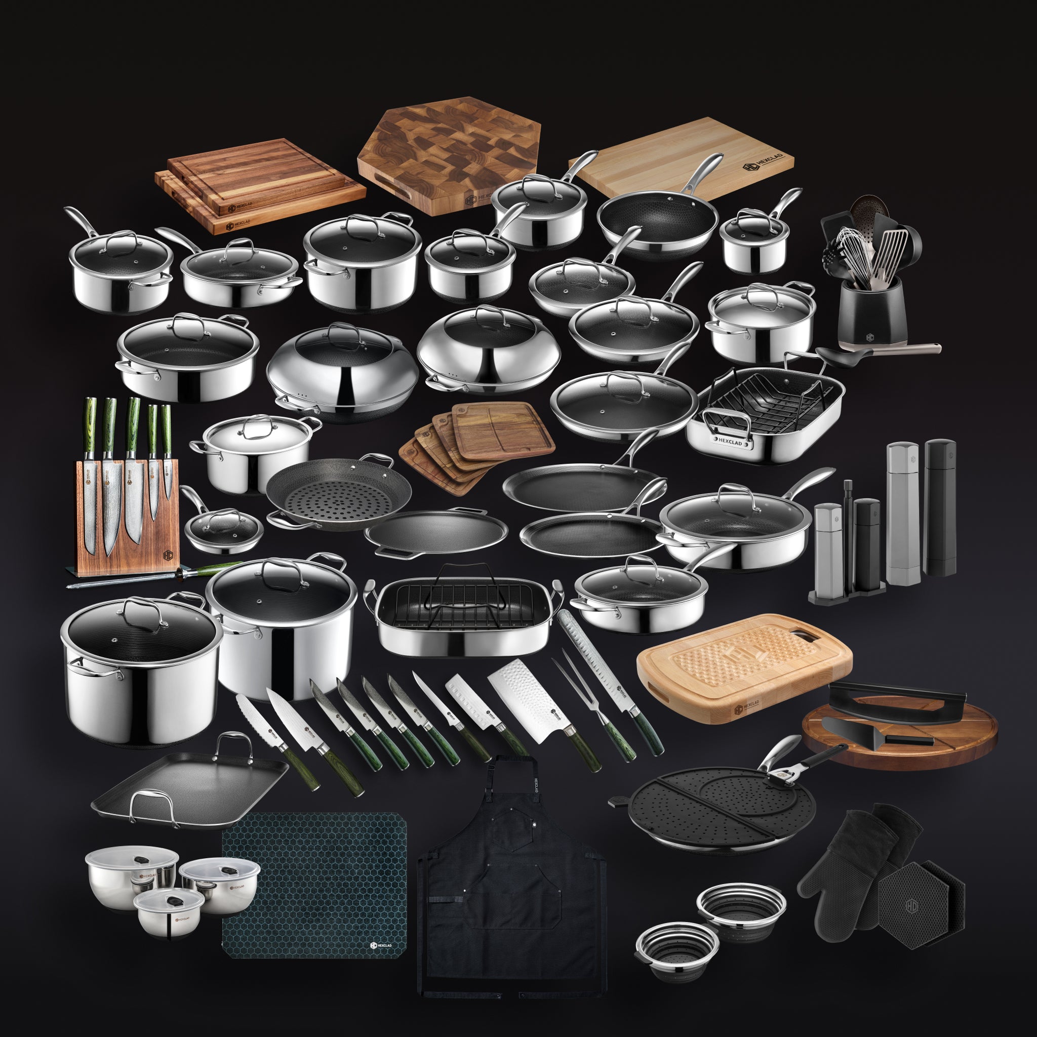 HexClad The Absolutely Everything Set