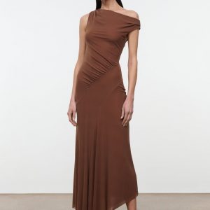 Staud AMARIS DRESS | CIGAR