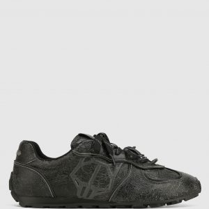 Naked Wolfe Lightning Grey Distress Leather