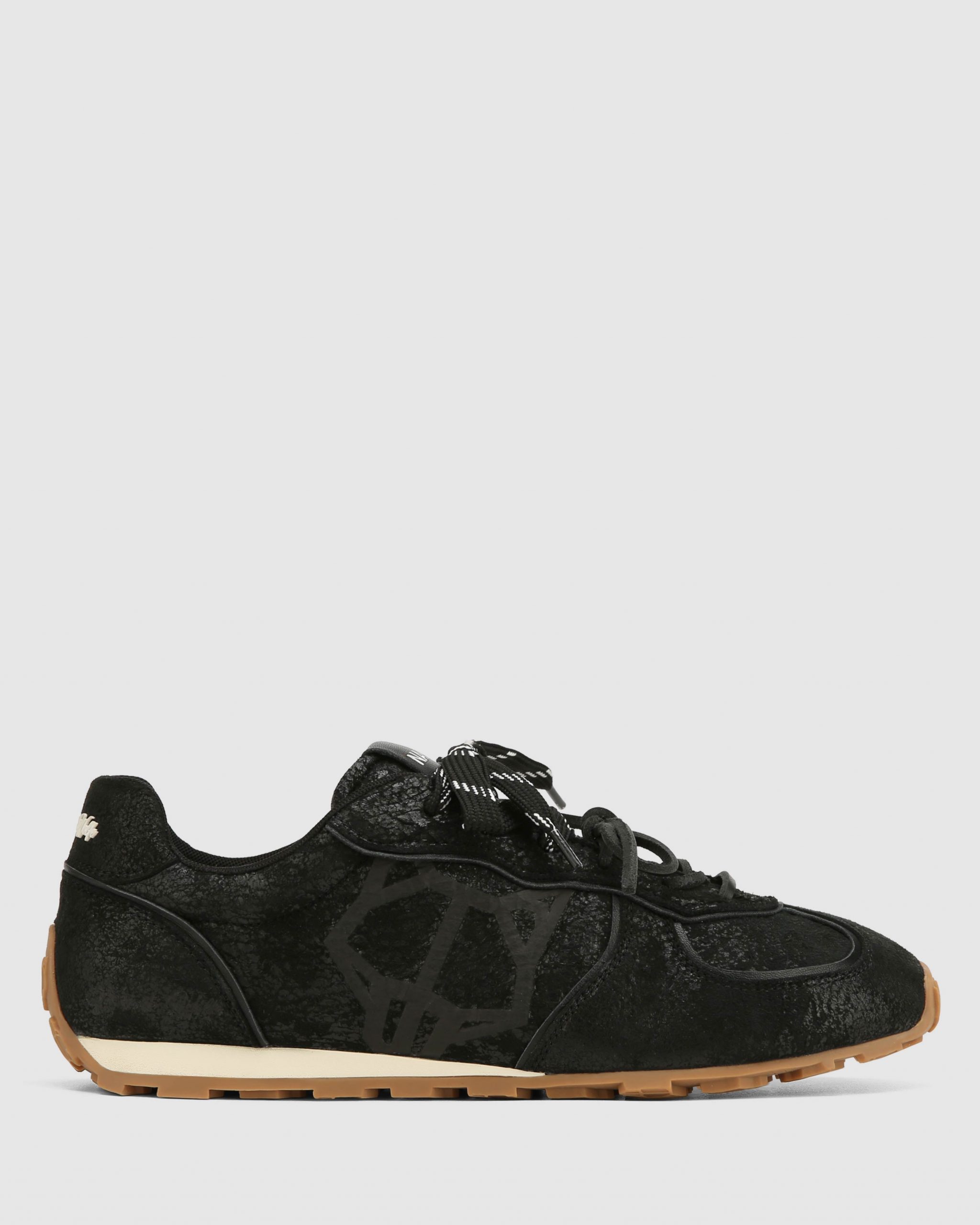Naked Wolfe Lightning Black Distress Leather