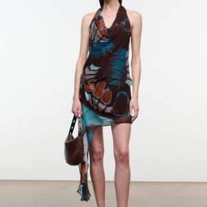 Staud SEPHIE SKIRT | BUTTERFLY SKY