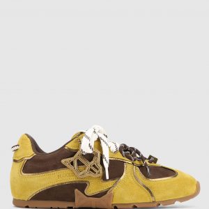 Naked Wolfe Adored Mustard Suede
