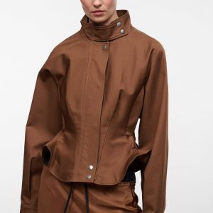 Staud ARCHIE JACKET | CIGAR