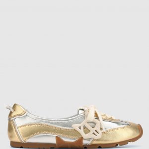 Naked Wolfe Absolute Silver/Gold Leather