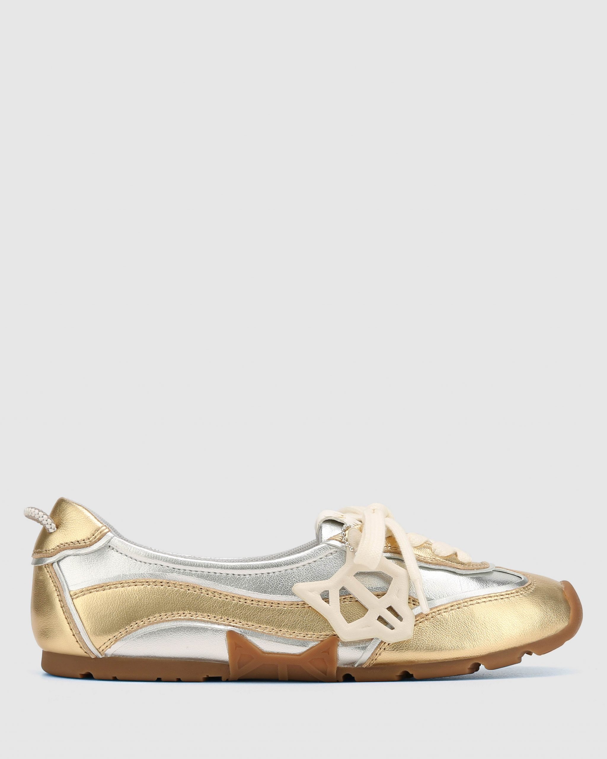 Naked Wolfe Absolute Silver/Gold Leather